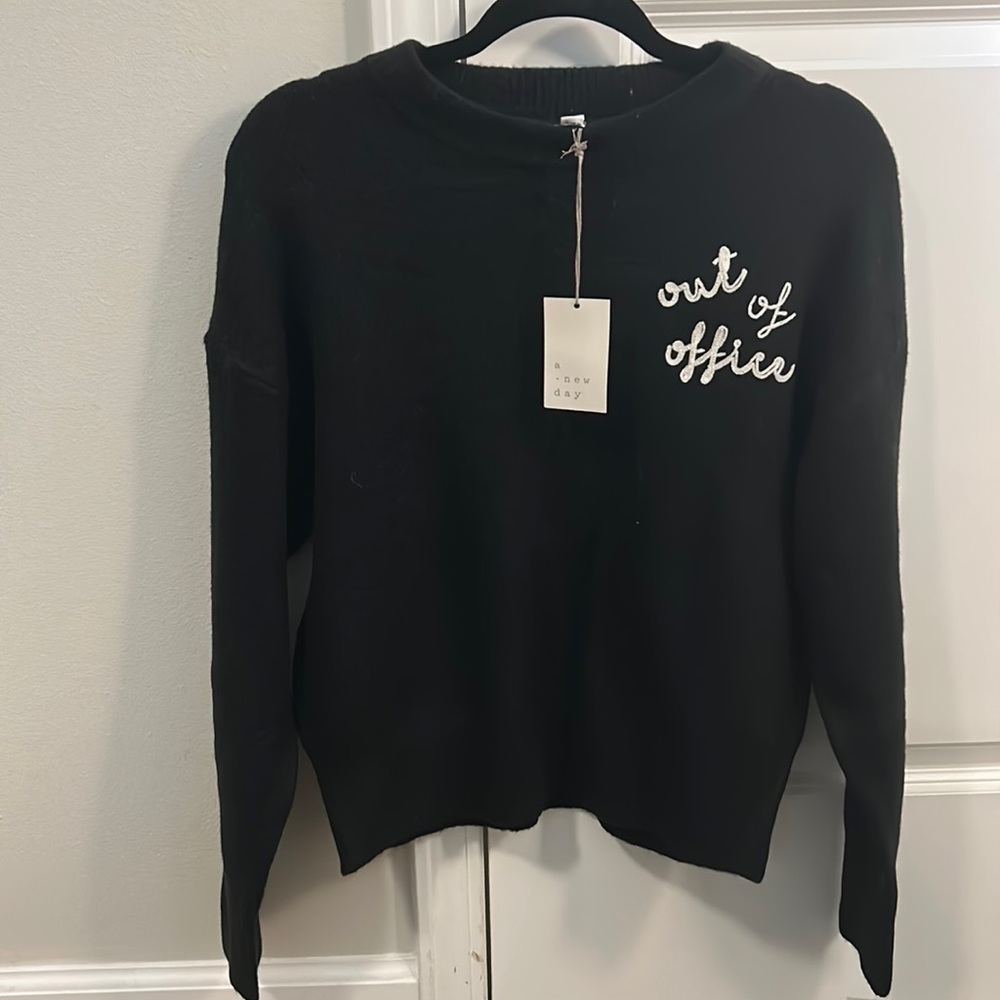 Black sweater